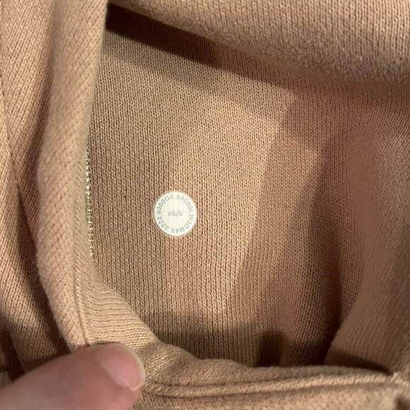 SOLD Lululemon Scuba Oversized Half-Zip Hoodie in Pink Clay Size XS/S - Picture 7 of 7